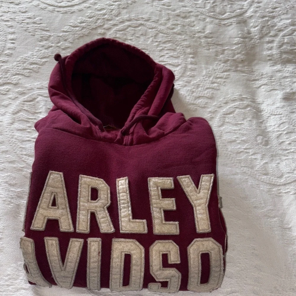 Gently Loved Harley-Davidson Maroon Unisex 1903 Collection Sweatshirt 3XL